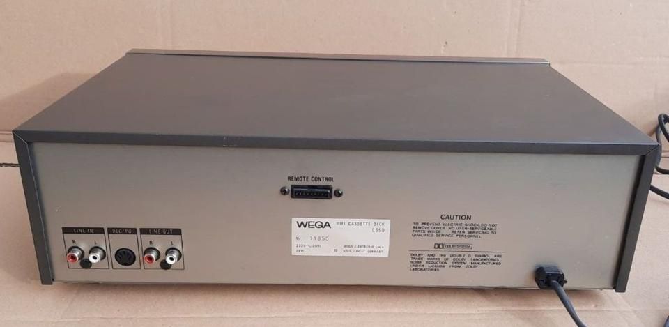 Wega C550 ( identic Sony tc k61) cassette-deck