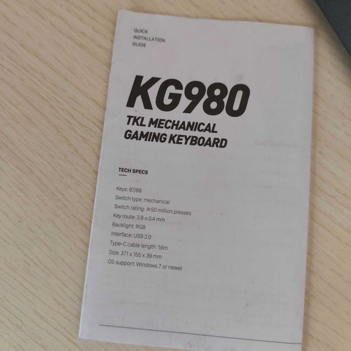 Tastatura marvo KG980