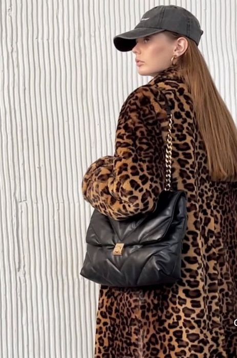 Эко шубка Лео 46-52 (54)