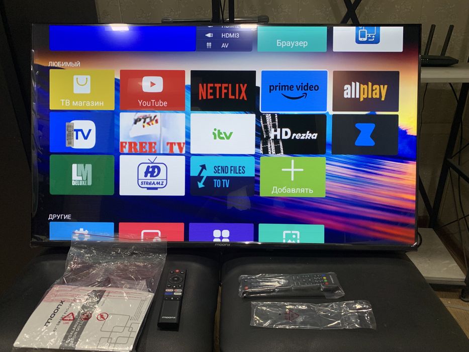 Телевизор MOONX смарт 4K|HD