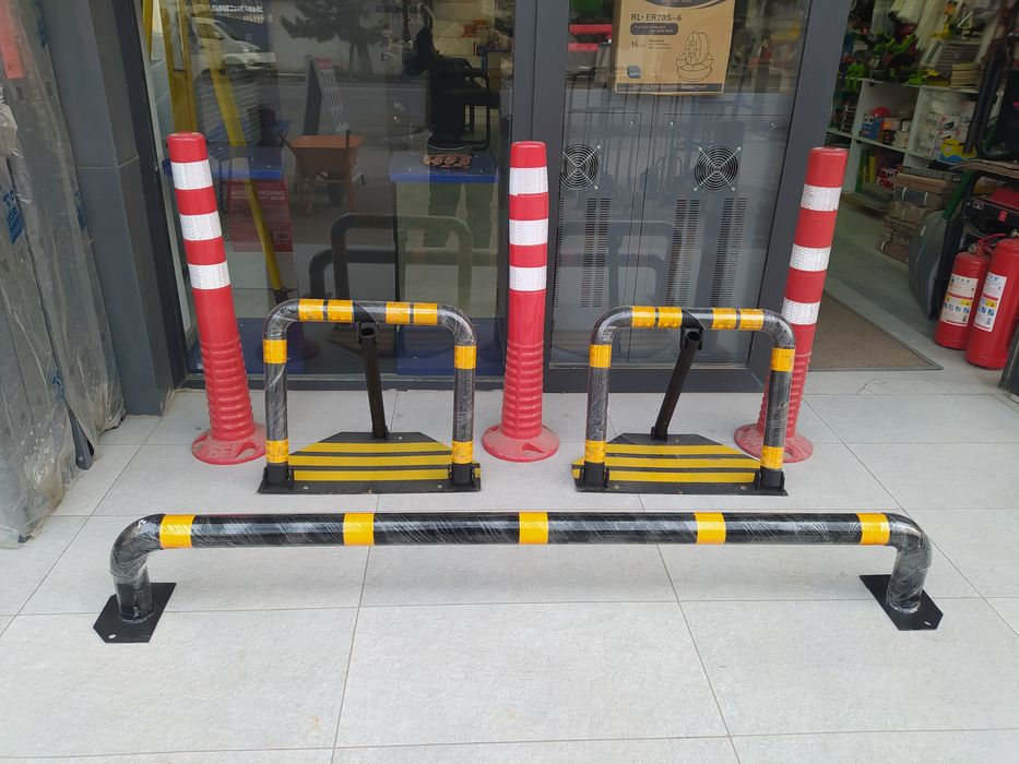 Parkovka. Паркинг парковка и боковые барьеры