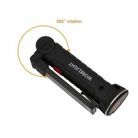 Lampa de lucru pentru mecanici auto 3 faza de iluminare, reincarcabila