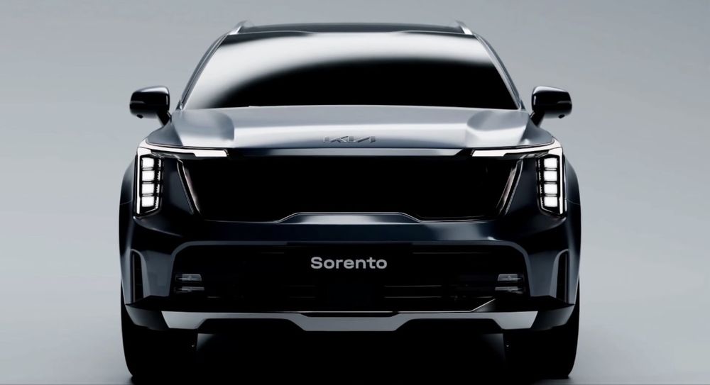 Kia Sorento 3.5 л. черный 13500 км пробег 2024 г.в. 7-местный фул