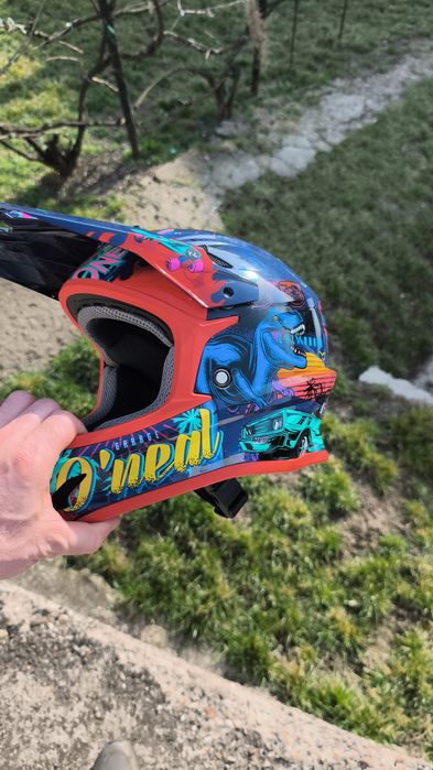 Vând casca moto copii bicicleta copii mărimea 51-52