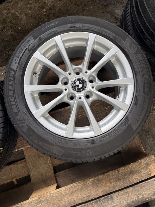 Jante BMW style 390 seria 3 F30/F31/E90/E91 cu anv Michelin 205/55 16