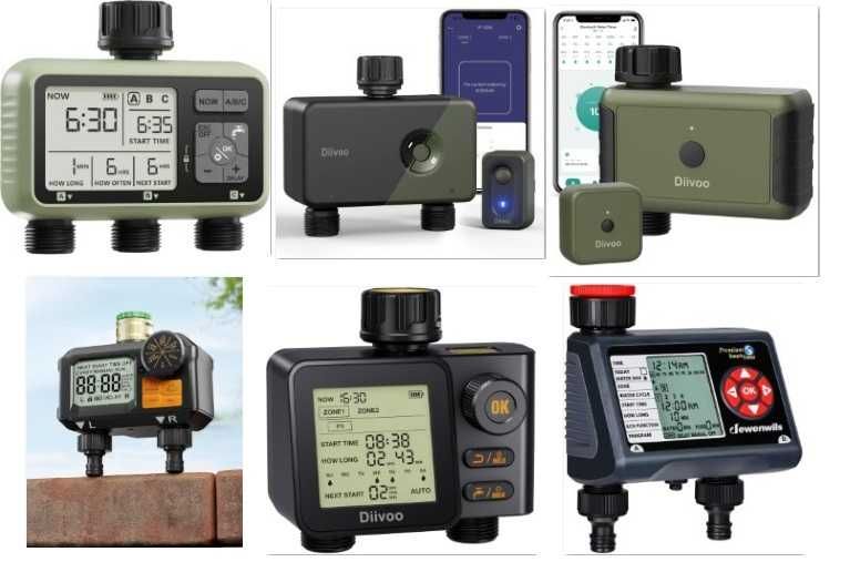 Таймери за поливане - различни модели, wifi, app, Alexa/Google, лот 2