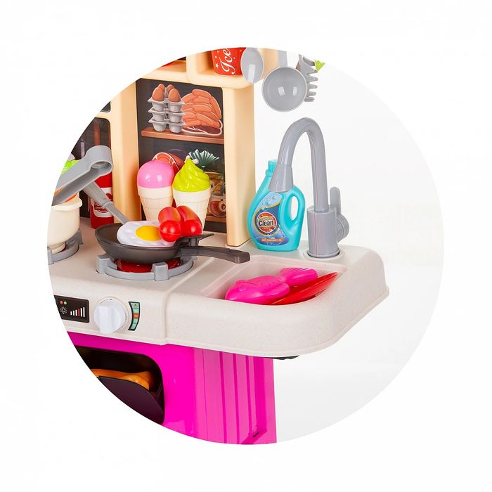 детска кухня с течаща вода chipolino 75 см светлина и звук: