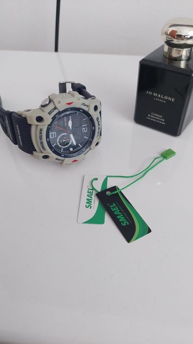 Ceas sport NOU militar cronograf digital analogic