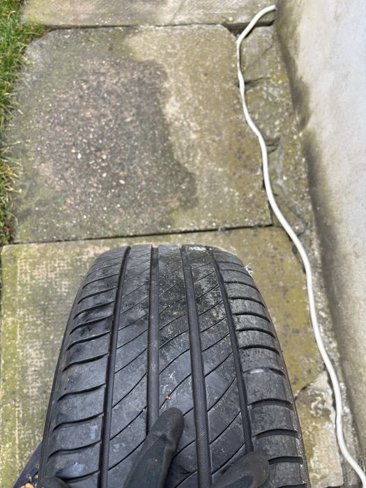 Jante Borbet cu anvelope 215 55 R17 - DOT 2021 - 5x112