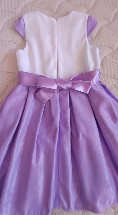 Детска рокля с болеро, р. 140