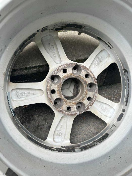 Джанти за мерцедес спорт пакет 5x112 16 66.6 отвор
