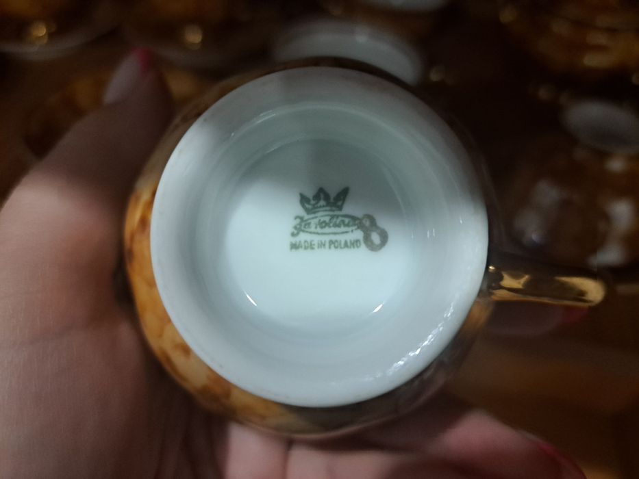 Чайный фарфоровый сервиз