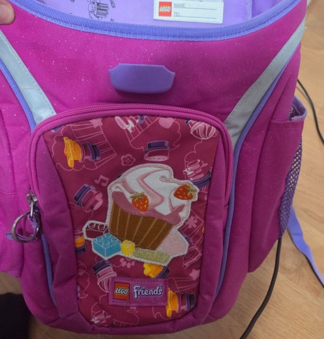 Ghiozdan ergonomic Lego Friends  Cupcake