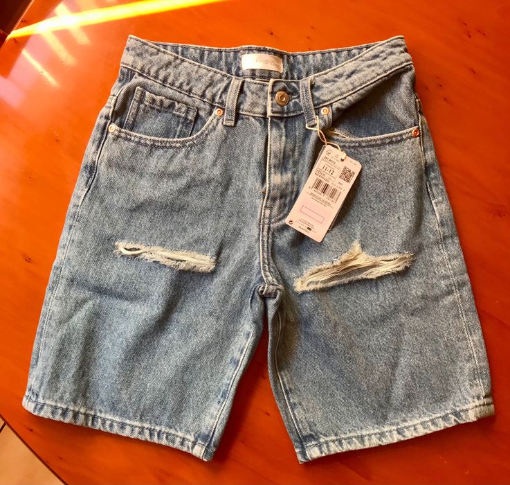 Детски къси дънки размер 152 см