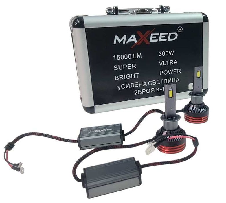 Крушки -Led- в куфарче H1-300W 2бр.к-т