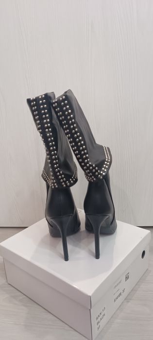 Дамски ботуши от еко кожа