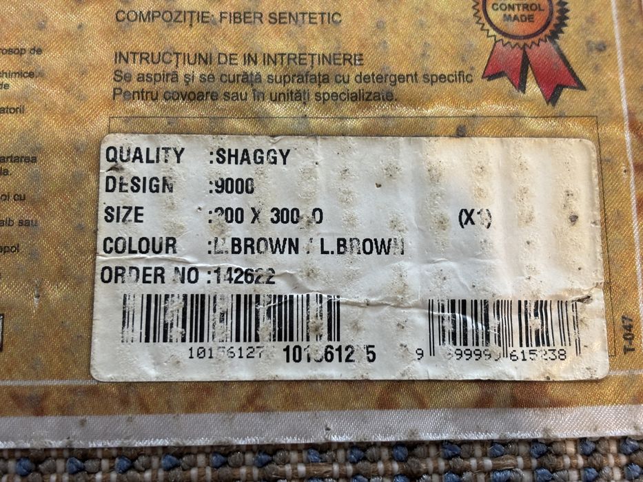 Covor Fluffy Maro 200x300 cm Saggy