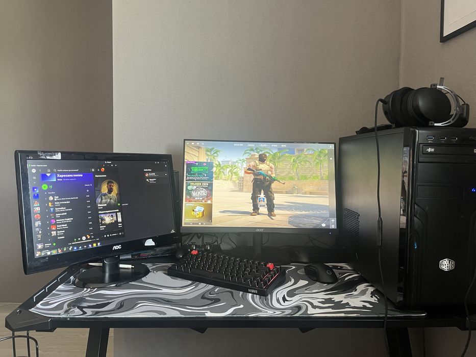 Компютър+ цял Setup готов за игра