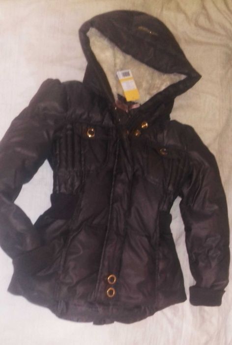 Geaca cu puf originala JUICY COUTURE, mar XS și S, foarte frumoasa, calitativa