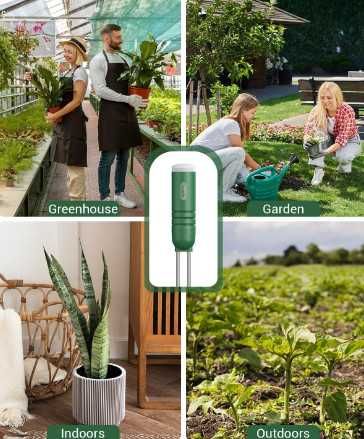 Dr.meter 4-в-1 безжичен тестер за почва, 2 сонди + LCD дисплей