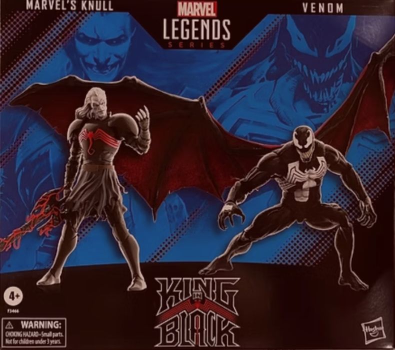 Комплект 2 фигурки Marvel Legends - Knull/Venom, 15 см