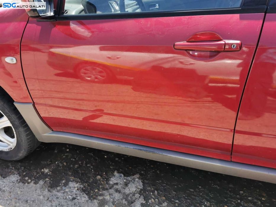 Usa Usi Portiera Portiere Stanga Fata Mitsubishi Outlander 2003 - 2008 Culoare Rio Red Metallic R20 R20B [0587]