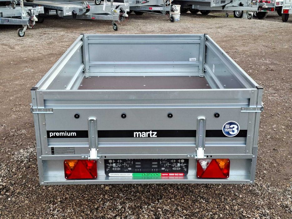 НОВО ремарке с ресьори и амортисьори