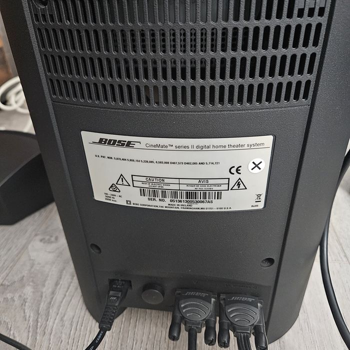 Sistem audio Bose Cinemate Gs Series Ii Digital Home Theater System Black W/ Remote