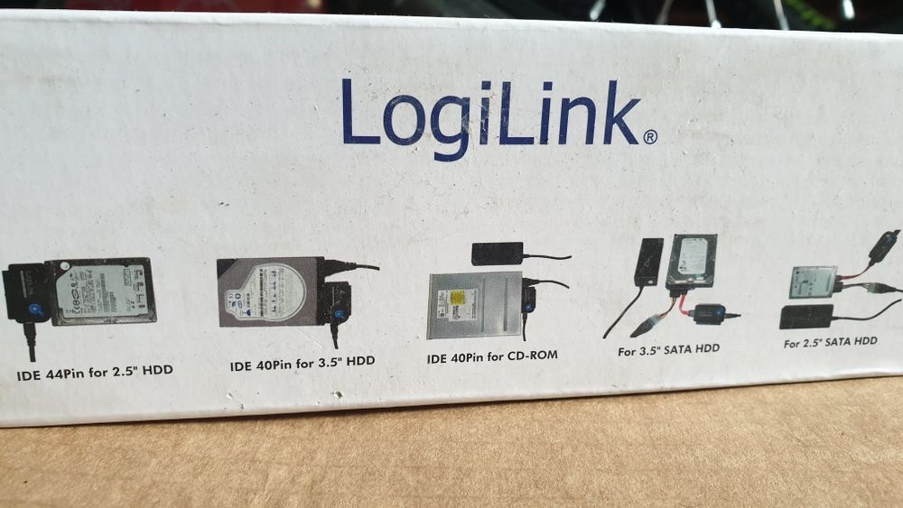 USB 2.0 to IDE & SATA Adapter