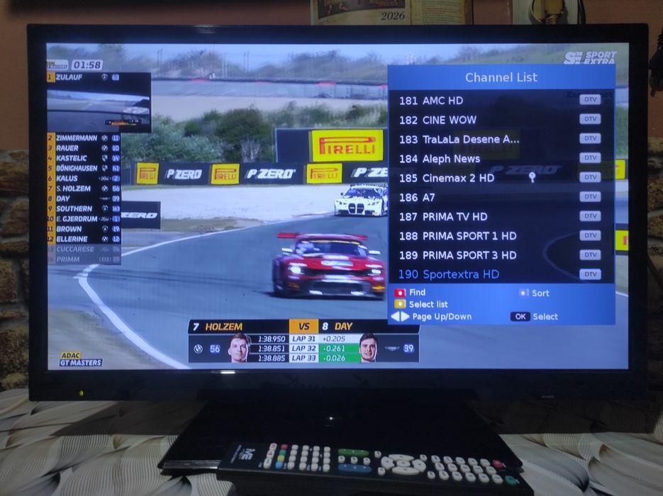 Tv led Smart Medion&dvd 60 cm