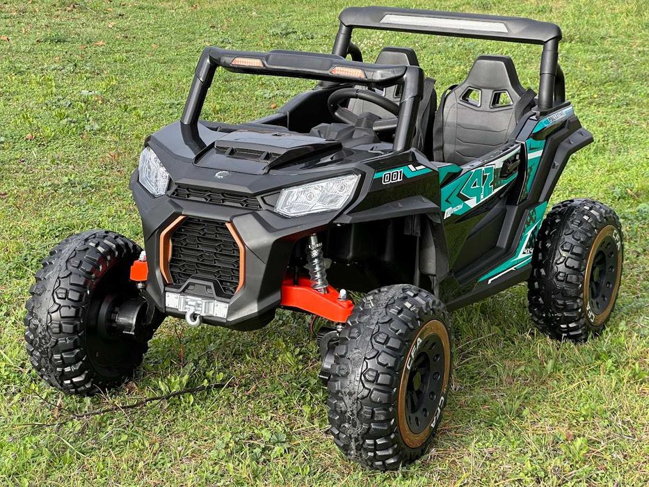 UTV electric pentru copii 2-8 ani,2 locuri 4x4 300W, 24V 8Ah, Premium