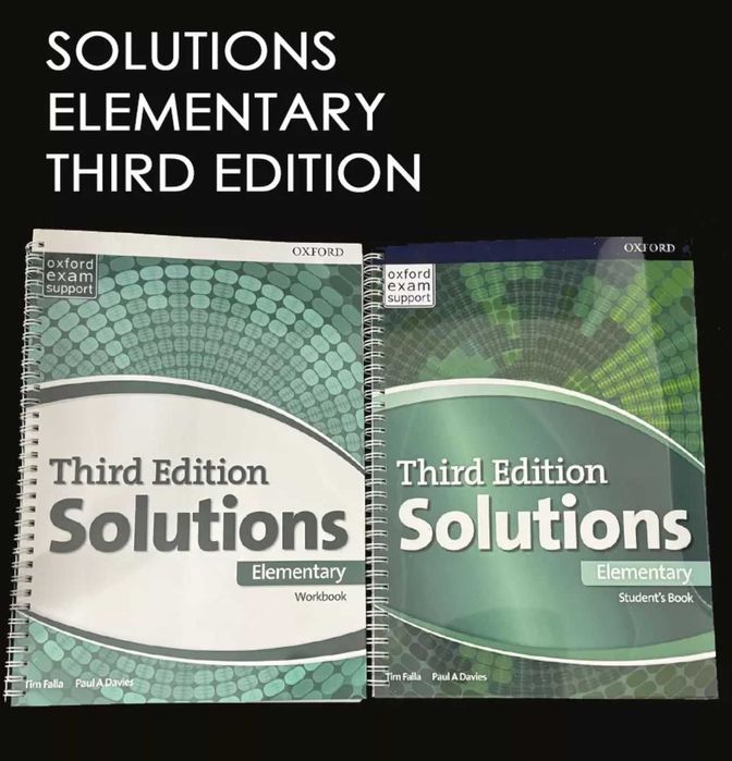 Third Edition Solution Elementary Workbook (рабочая тетрадь)
