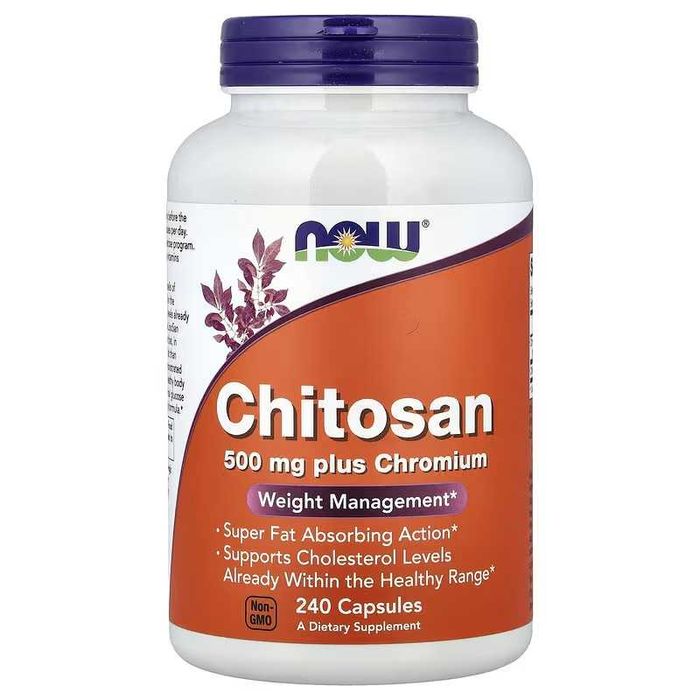 NOW Foods Chitosan хитозан с хромом читозан с хромом. chitosan читосан
