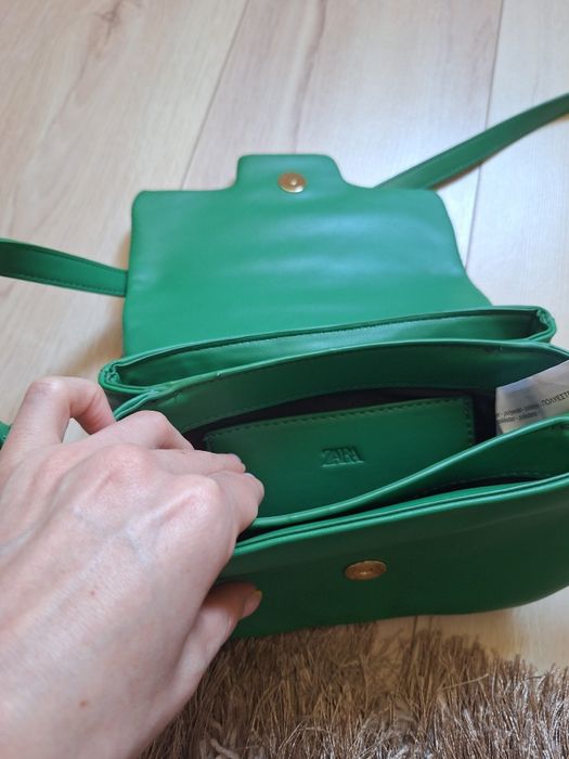 Geanta Zara verde