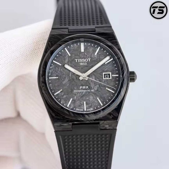 - 50% Tissot PRX 80 Powermatic CARBONs