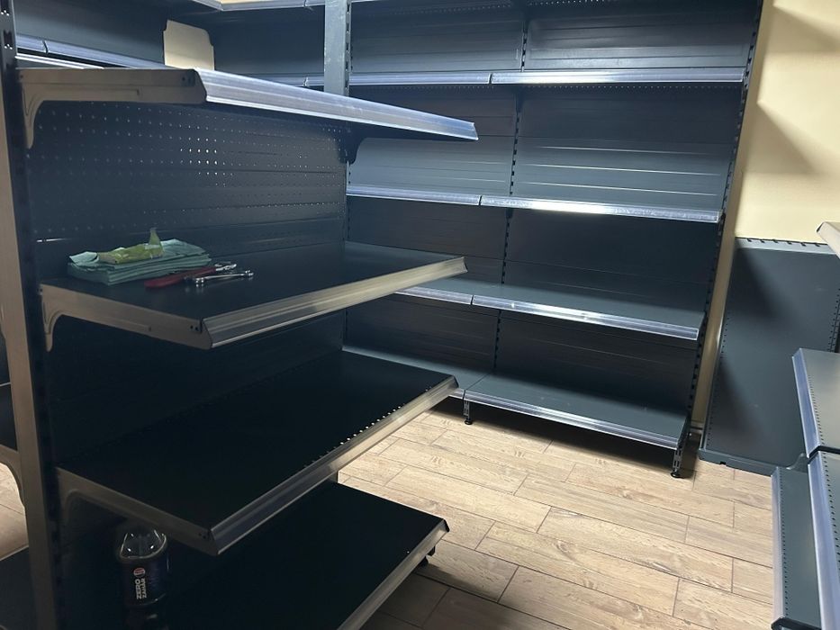 Rafturi metalice de magazin supermarket transport gratis