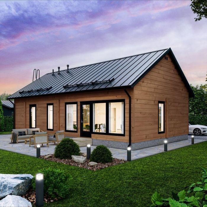 Case pe structura metalica