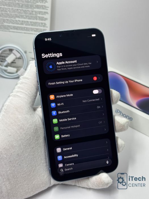 iPhone 14 Plus, 256GB, Blue, 100% батерия, КАТО НОВ, 1г. ГАРАНЦИЯ!