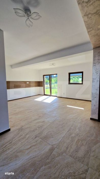 Casa individuala 110 mp utili, 400 mp teren, finisata modern, Luna de