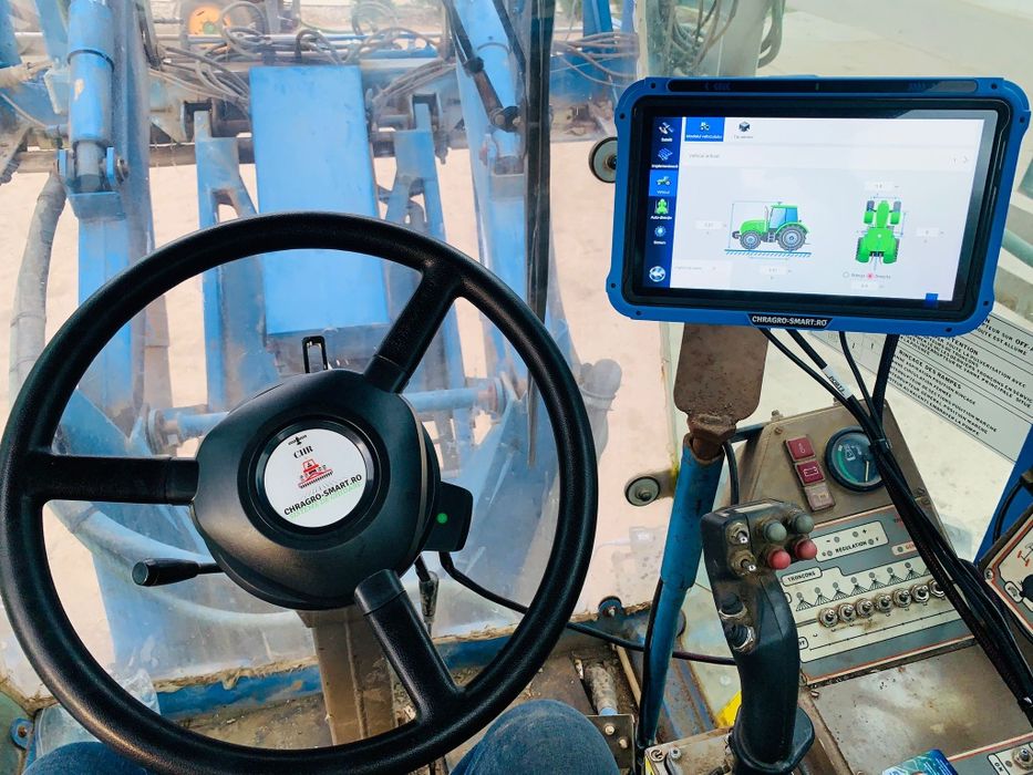 Sistem GPS cu ghidare automată și precizie 2,5 cm