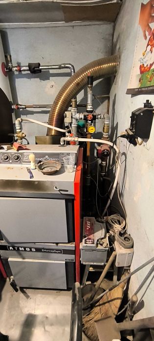 Стоманен пиролизен котел на дърва Atmos DC 18S - 20 kW