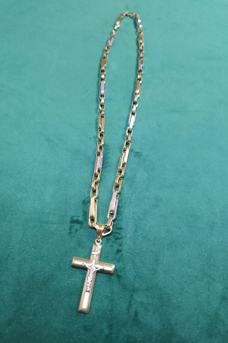 Lanț aur 14k Bărbătesc Versace