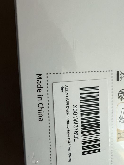 Rama digitala 10.1 inch touchscreen , Wifi