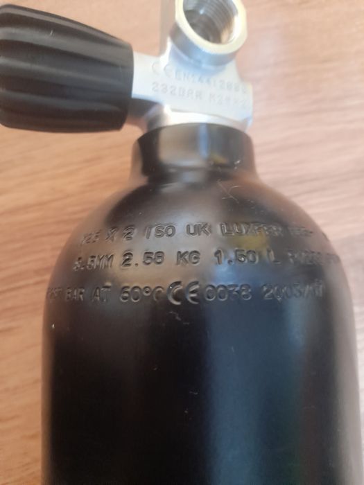 Butelie 1,5L -200 bar ponny scufundări, scafandru