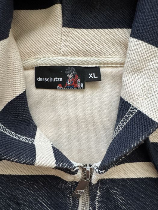 Hanorac Derschutze Bej/Albastru