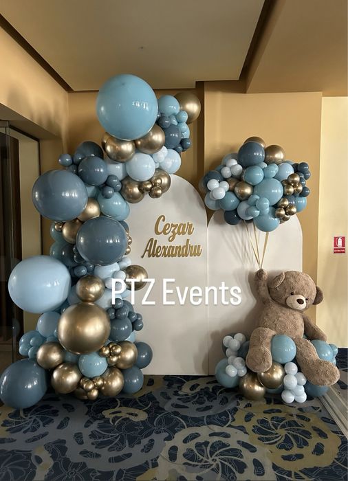 Aranjamente florale baloane nunta, cununie, biserica botez, majorat
