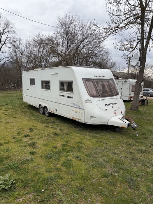 Fleetwood Heritage 2006 двуосна каравана – баня, кухня готова за къмпинг. 0888304019