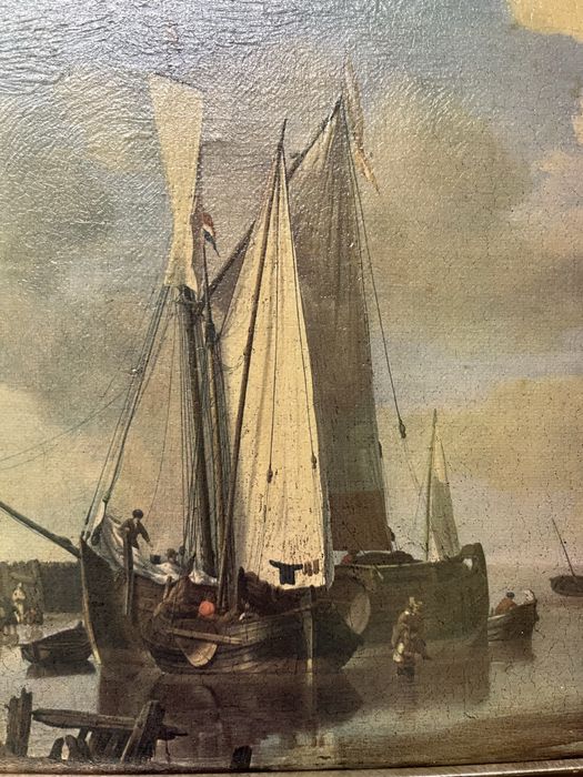 Картина по холандския маринист Вилем ван де Велде