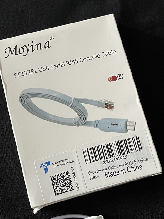 Cablu consola USB la RJ45 – Cisco Router/Switch – 1.8m