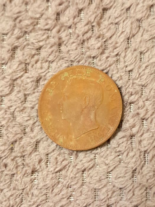 Moneda capul lui Mihai regele Românilor